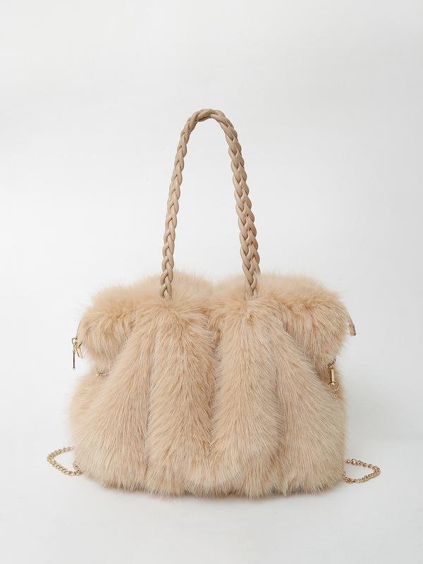 Bethany | Plush Velvet Shoulder Tote - Barbara & Late Benjamin