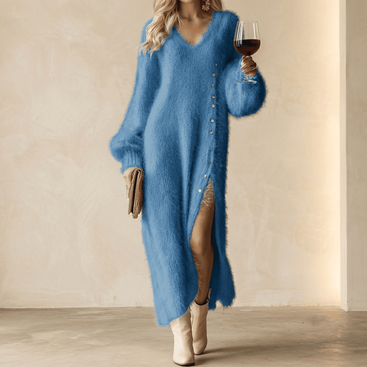 Brielle | Holiday Lounge Dress Bestseller - Barbara & Late Benjamin