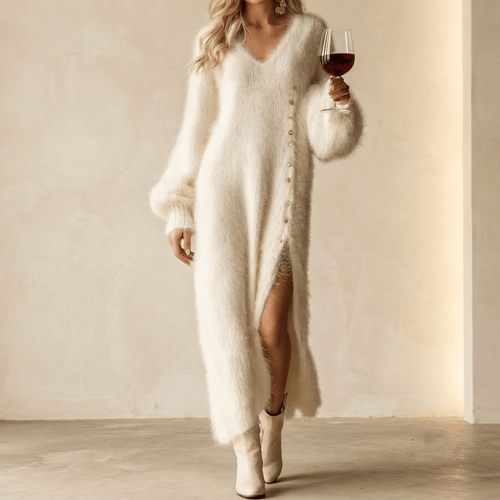 Brielle | Holiday Lounge Dress Bestseller - Barbara & Late Benjamin