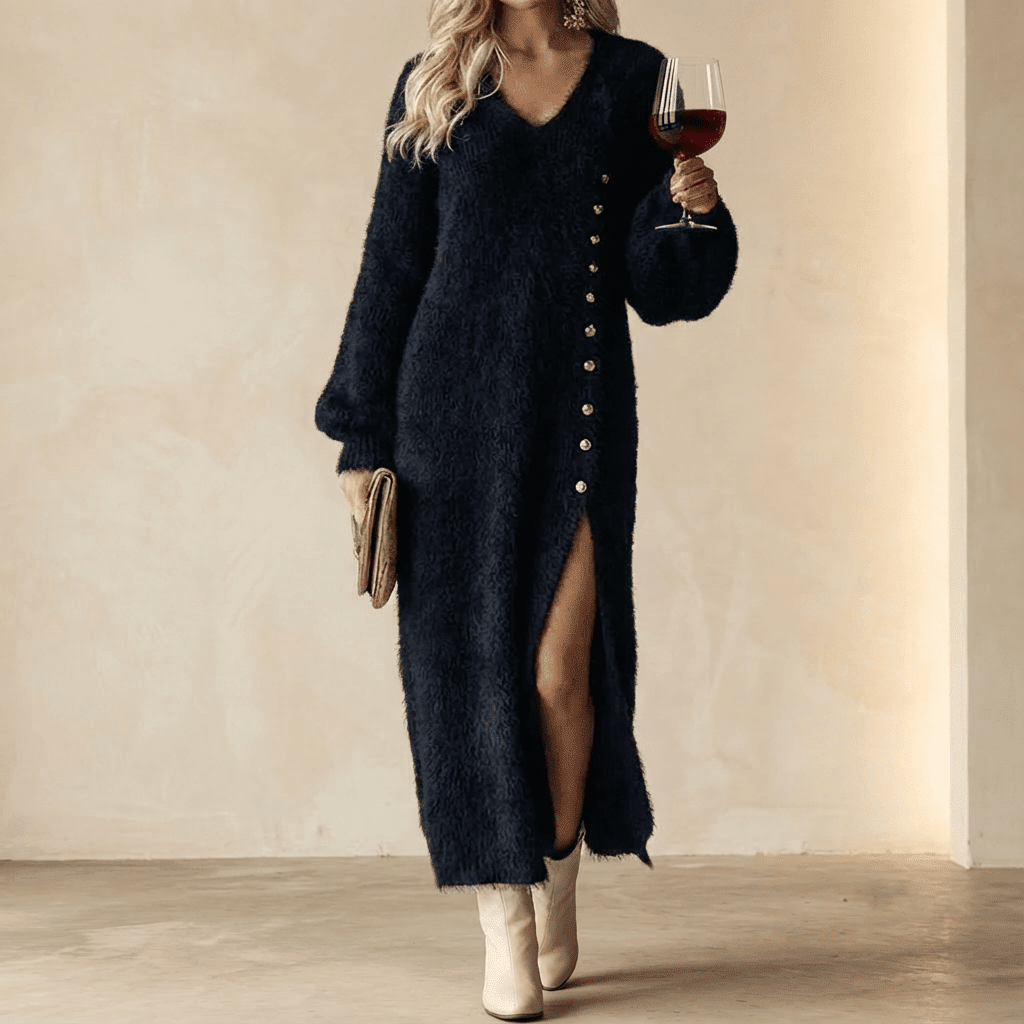 Brielle | Holiday Lounge Dress Bestseller - Barbara & Late Benjamin