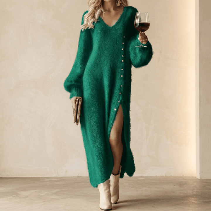Brielle | Holiday Lounge Dress Bestseller - Barbara & Late Benjamin
