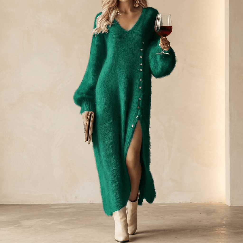 Brielle | Holiday Lounge Dress Bestseller - Barbara & Late Benjamin
