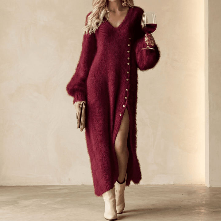 Brielle | Holiday Lounge Dress Bestseller - Barbara & Late Benjamin