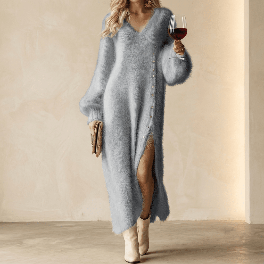 Brielle | Holiday Lounge Dress Bestseller - Barbara & Late Benjamin