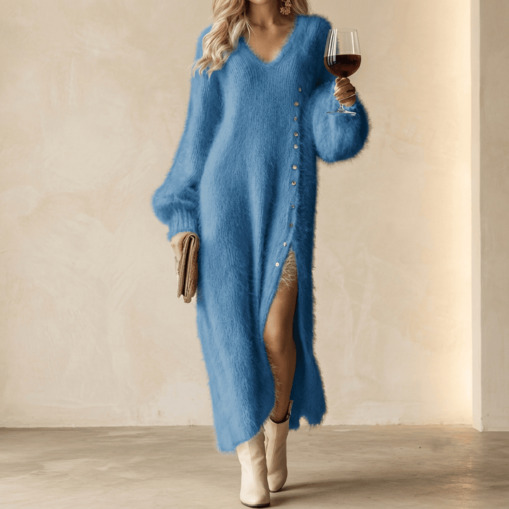 Brielle | Holiday Lounge Dress Bestseller - Barbara & Late Benjamin