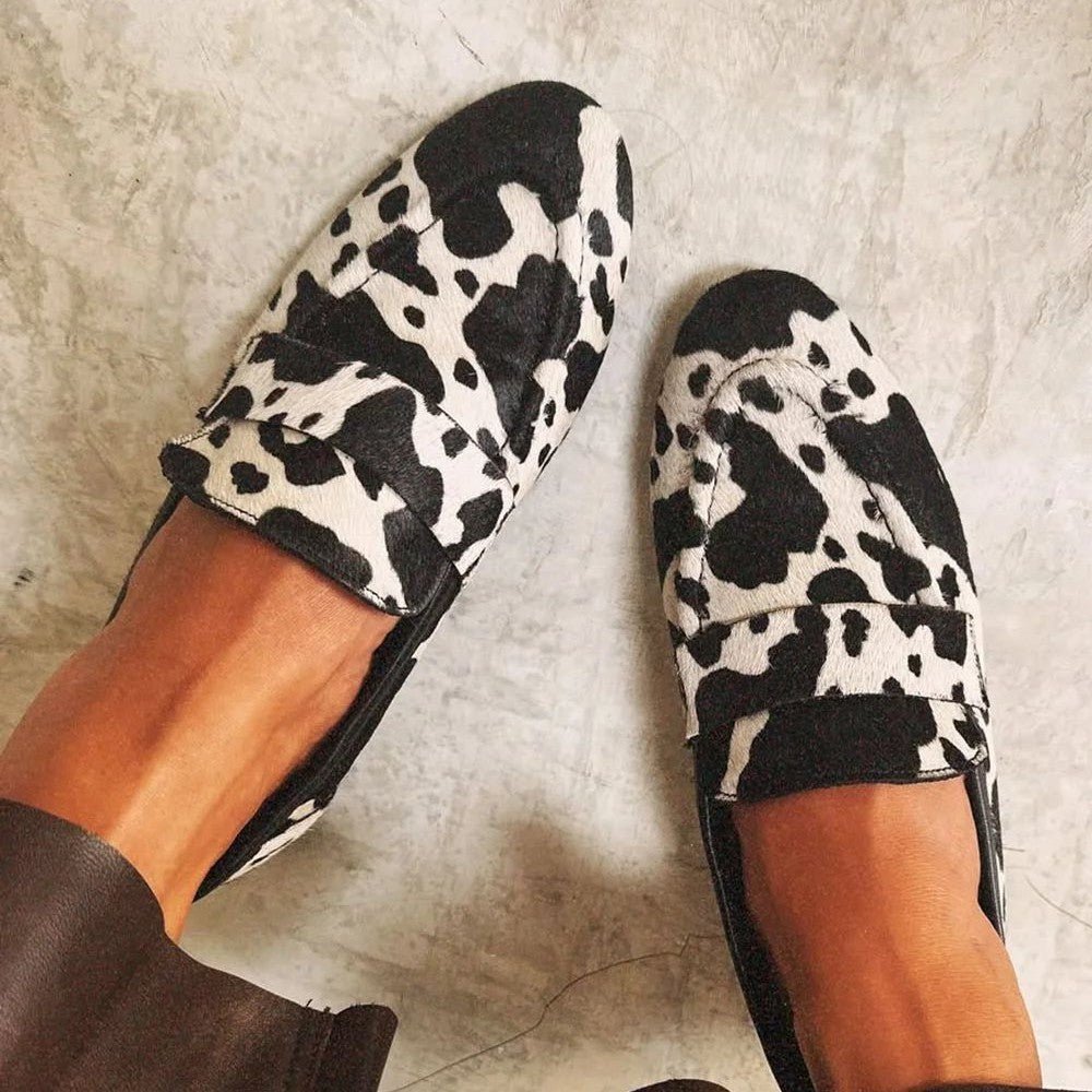 Brynn | Elegant Animal Print Loafers - Barbara benjamin new york