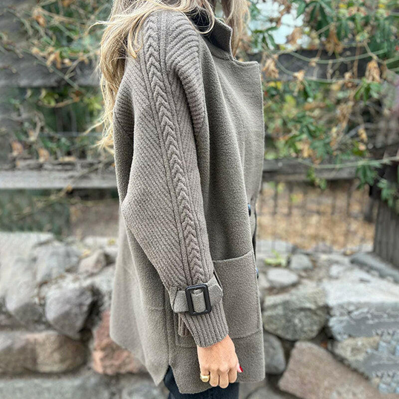 Carol Cosy Coat | A Perfect Blend of Comfort and Sophistication - Barbara & Late Benjamin