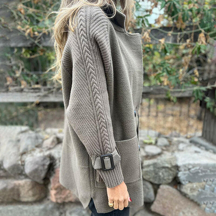 Carol Cosy Coat | A Perfect Blend of Comfort and Sophistication - Barbara & Late Benjamin