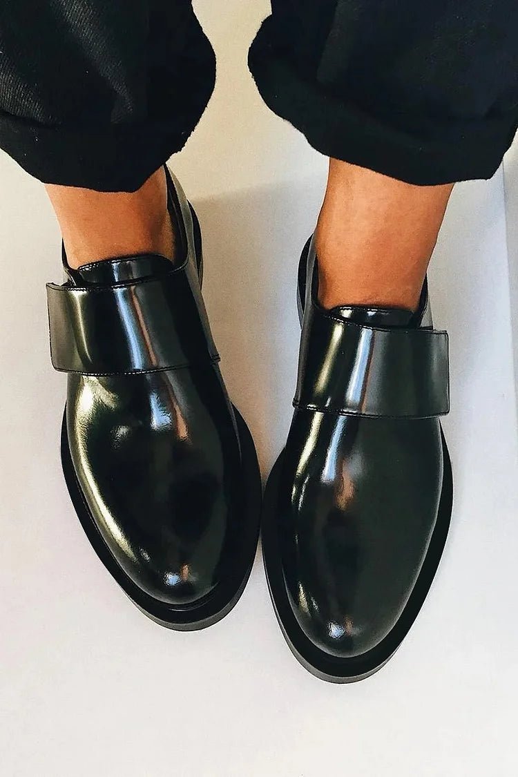Celeste | Polished Strap Loafers - Barbara benjamin new york