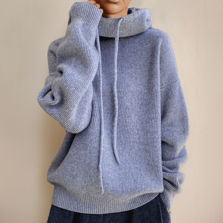 Charlotte | Turtleneck Sweater Made of Merino Wool - Barbara benjamin new york