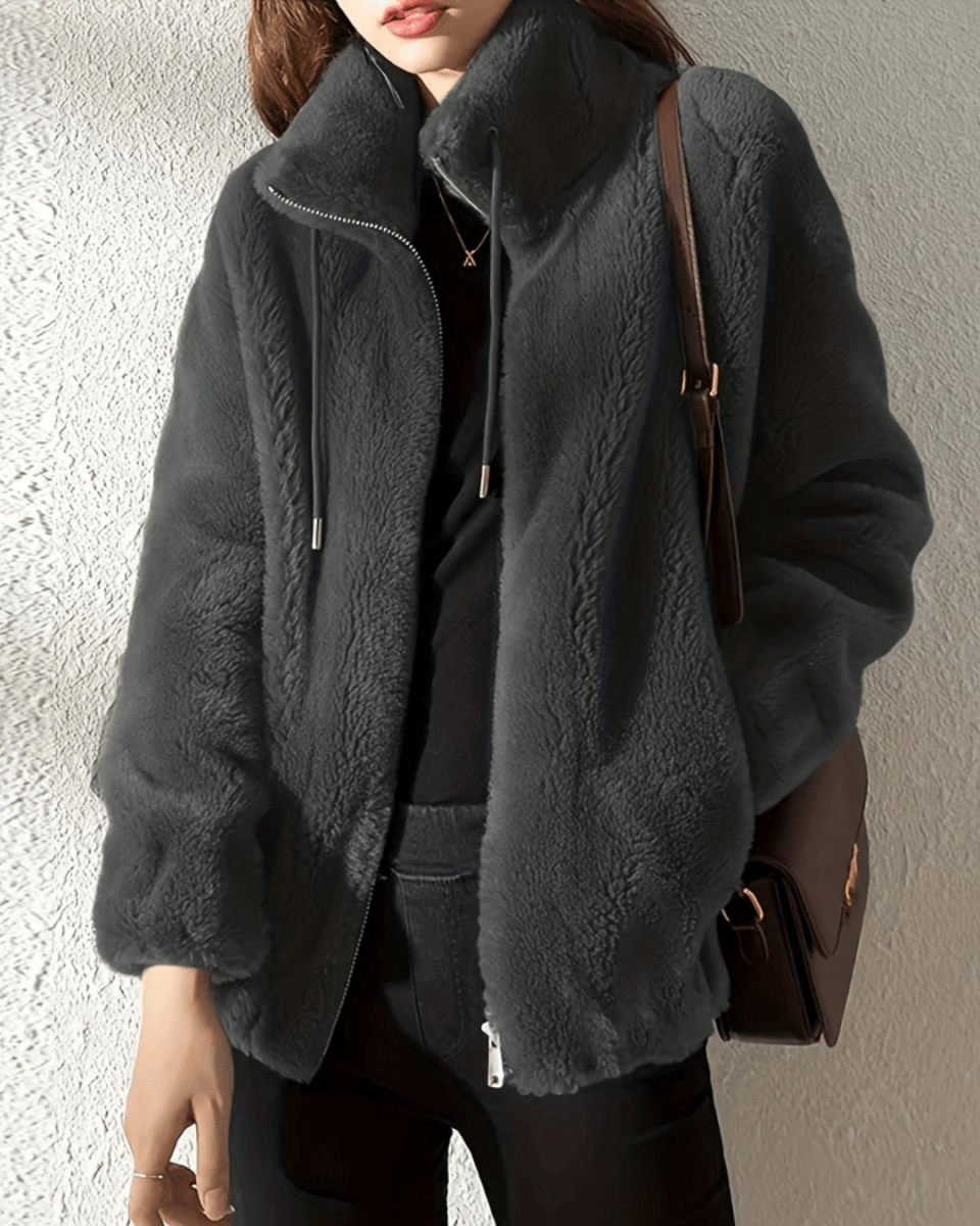 Cozy Zip Jacket | Effortless Warmth Meets Everyday Style - Barbara & Late Benjamin