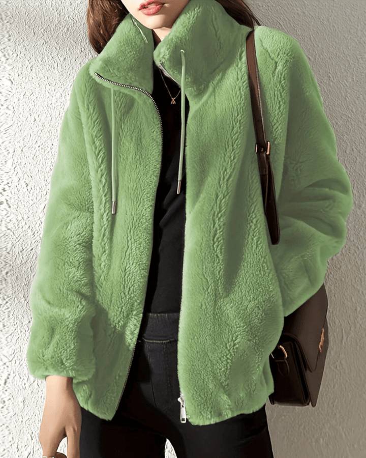 Cozy Zip Jacket | Effortless Warmth Meets Everyday Style - Barbara & Late Benjamin