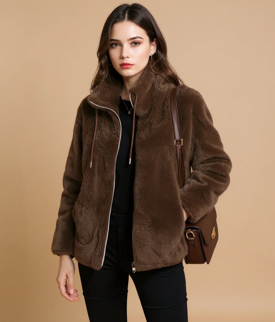 Cozy Zip Jacket | Effortless Warmth Meets Everyday Style - Barbara & Late Benjamin