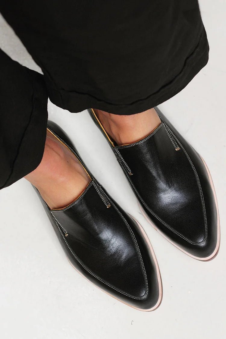 Cynthia | Elegant Minimalist Loafers - Barbara benjamin new york