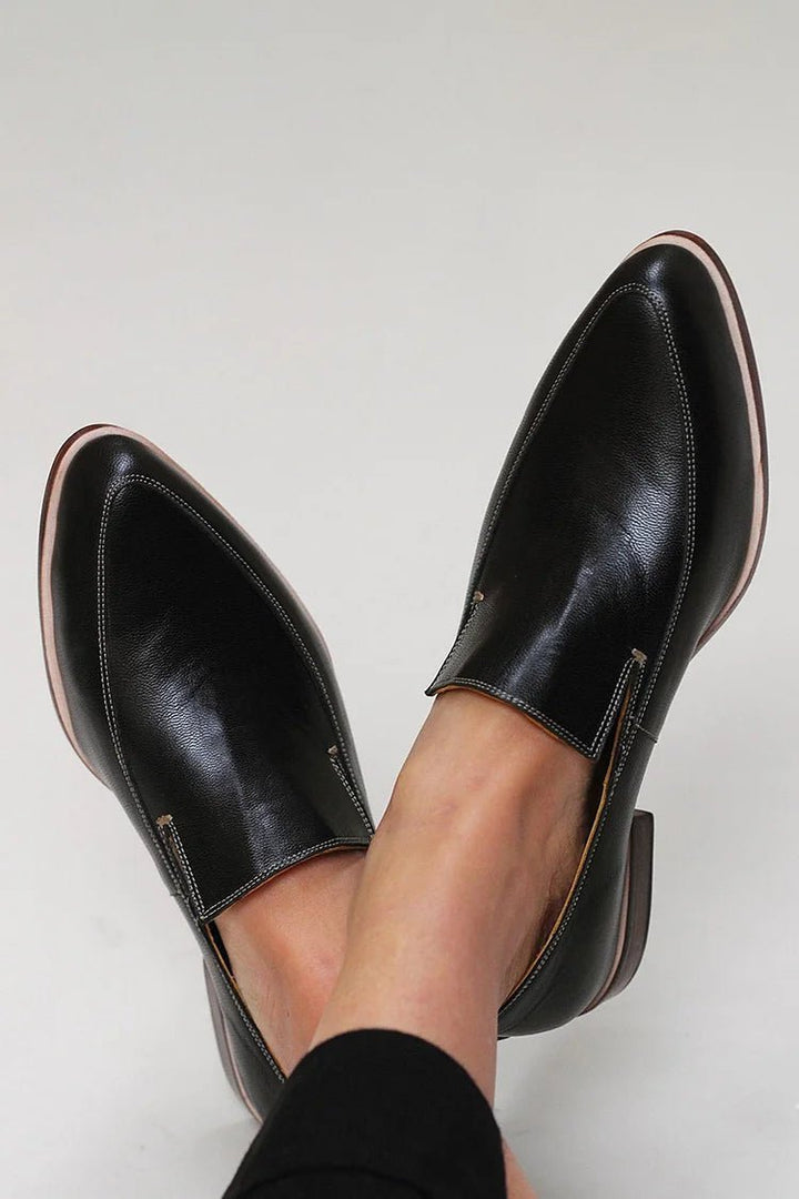 Cynthia | Elegant Minimalist Loafers - Barbara benjamin new york