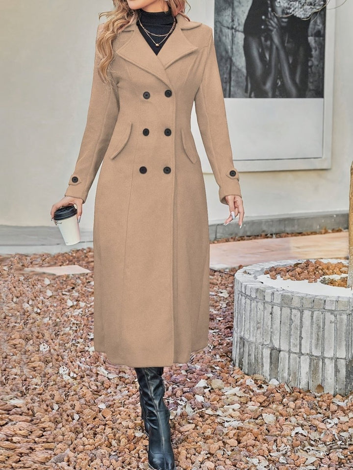 Double - Breasted Longline Coat - Barbara & Late Benjamin