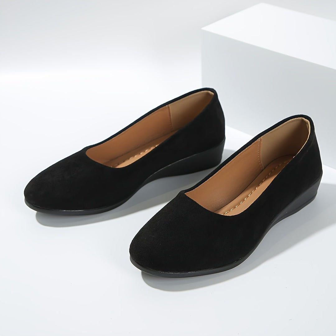 Elara | Orthopedic Wedge Flats - Barbara benjamin new york