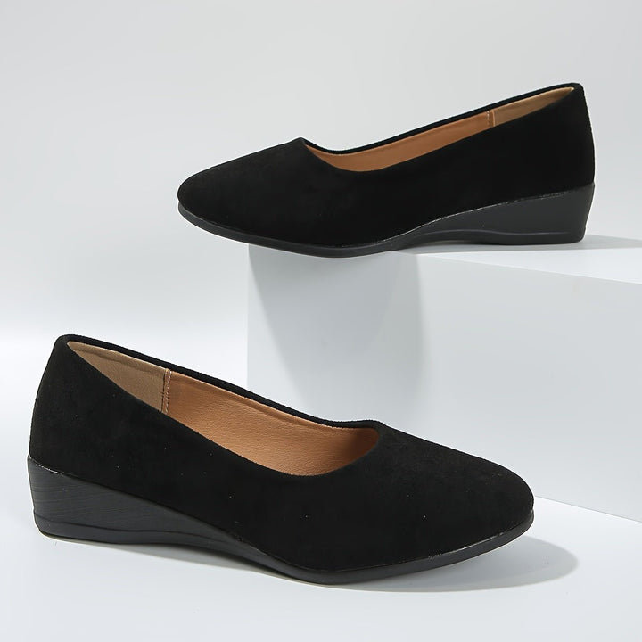 Elara | Orthopedic Wedge Flats - Barbara benjamin new york