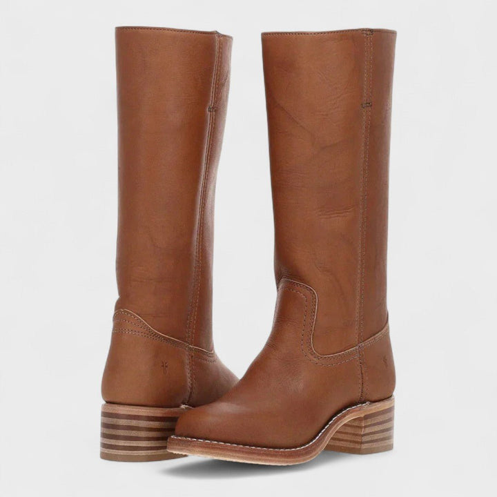 Elena | Classic High - Line Riding Boots - Barbara benjamin new york