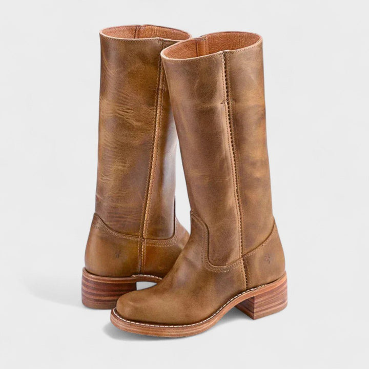 Elena | Classic High - Line Riding Boots - Barbara benjamin new york