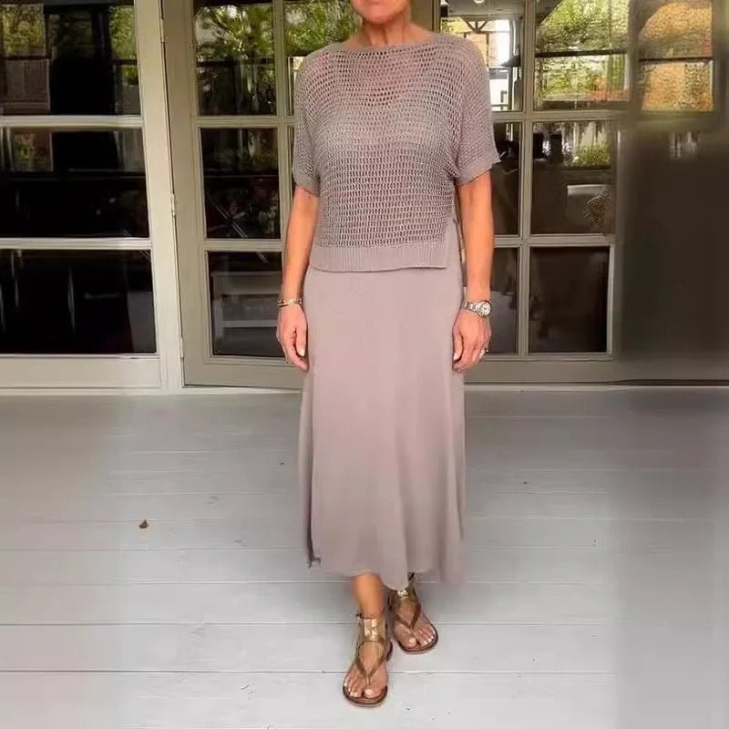 Elena | Classy Two - Piece Set - Barbara & Late Benjamin