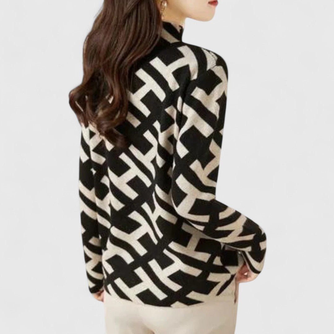 Elenora | Chic Knit Sweater - Barbara benjamin new york