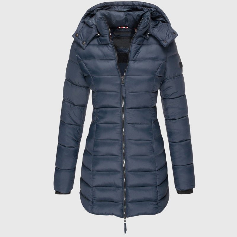 Elise™ - Long down jacket - Barbara & Late Benjamin