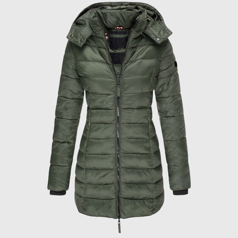 Elise™ - Long down jacket - Barbara & Late Benjamin
