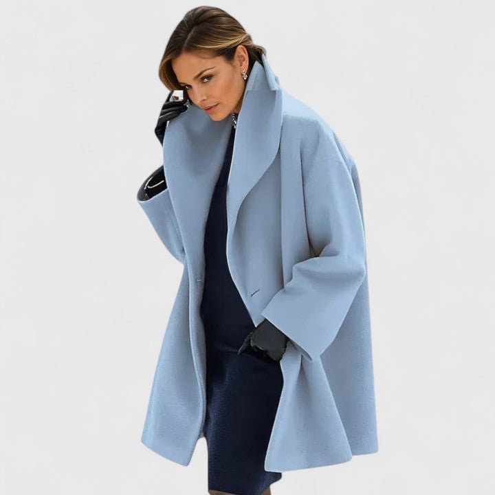 Elorinda Coat | Timeless Warmth Meets Effortless Style - Barbara & Late Benjamin