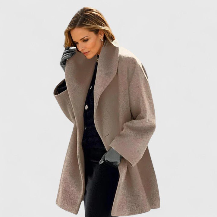 Elorinda Coat | Timeless Warmth Meets Effortless Style - Barbara & Late Benjamin