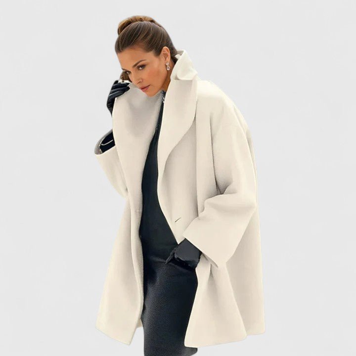 Elorinda Coat | Timeless Warmth Meets Effortless Style - Barbara & Late Benjamin