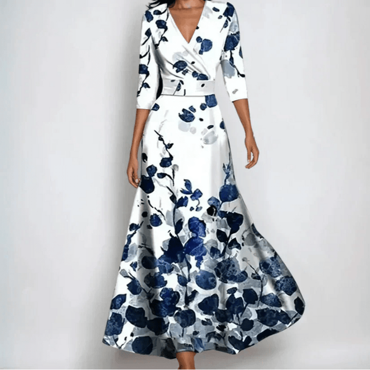 Emily - Luxury Floral Dress - Barbara & Late Benjamin
