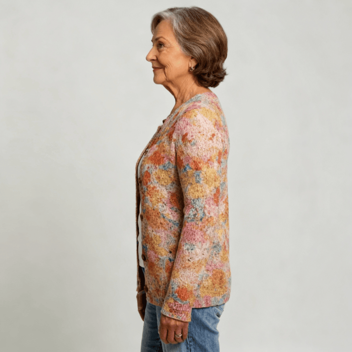 Estelle | Maple Leaf Cardigan - Barbara benjamin new york