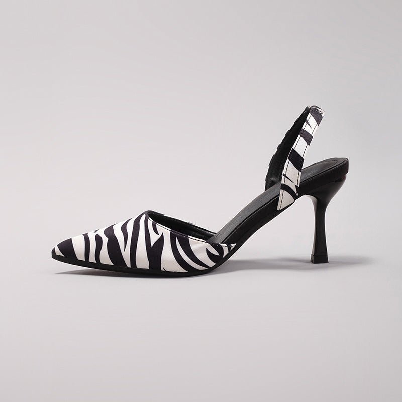 Fatima | Animal Print Slingback Pumps - Barbara benjamin new york