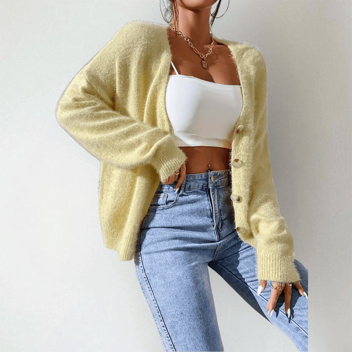 Giselle | Elegant Cardigan - Barbara benjamin new york