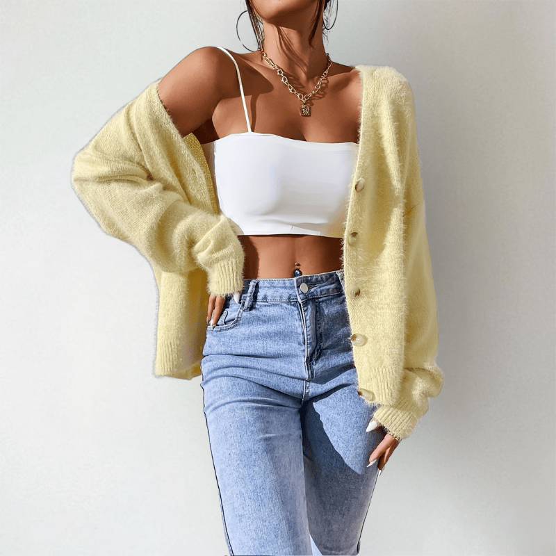 Giselle | Elegant Cardigan - Barbara benjamin new york