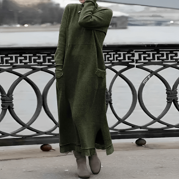 Greta | Comfortable Winter Dress - Barbara benjamin new york