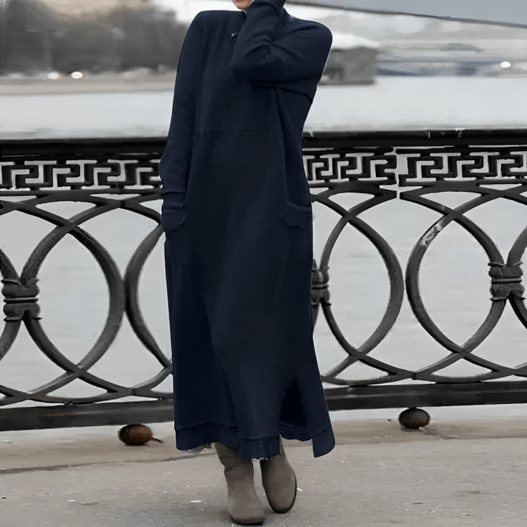 Greta | Comfortable Winter Dress - Barbara benjamin new york