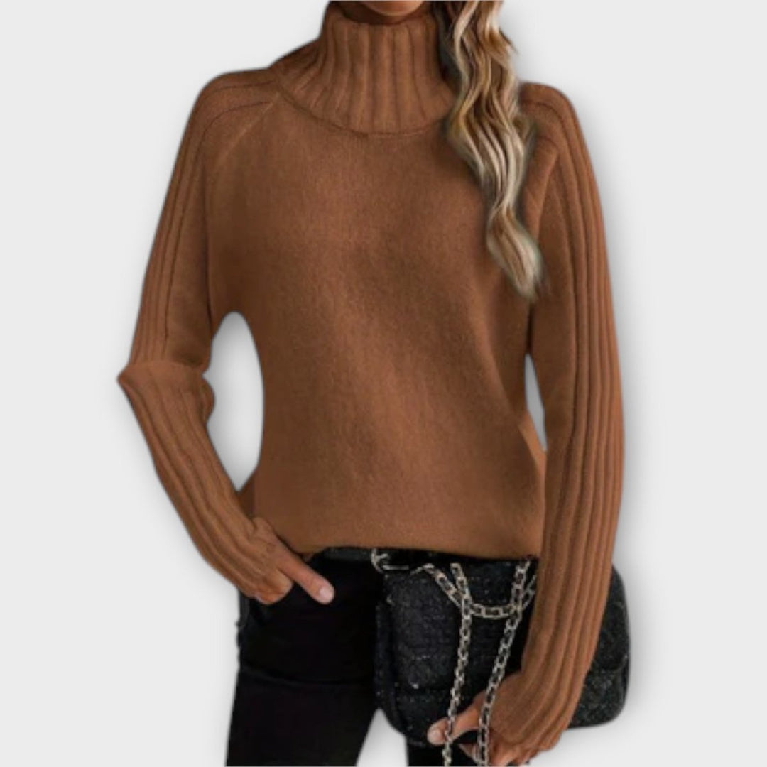 Hannah | Elegant Knit Sweater - Barbara benjamin new york
