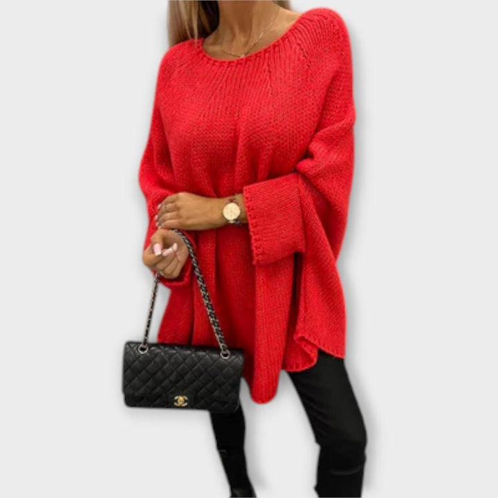 Isabelle | Stylish Women's Sweater with Round Neck - Barbara benjamin new york