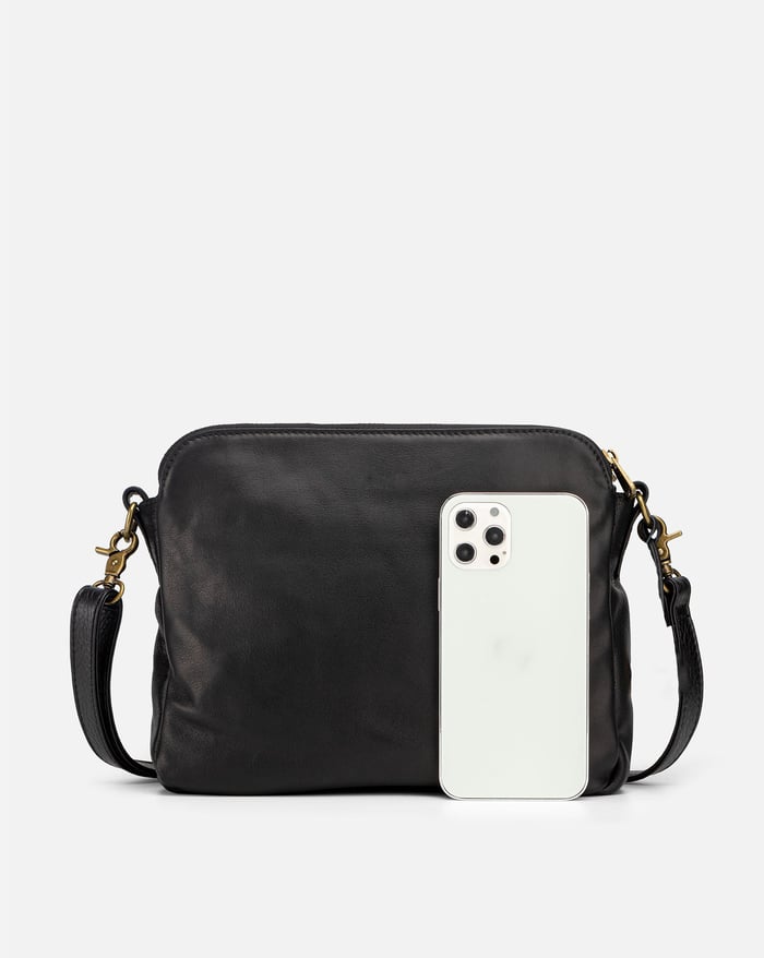 Jovie - Sleek Three - Layer Crossbody Bag - Barbara & Late Benjamin