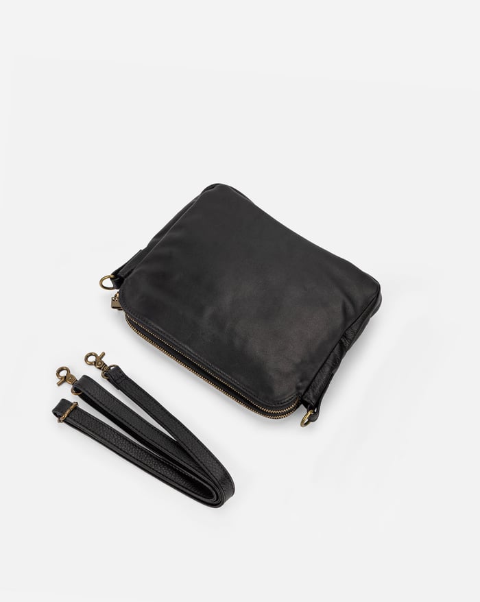 Jovie - Sleek Three - Layer Crossbody Bag - Barbara & Late Benjamin