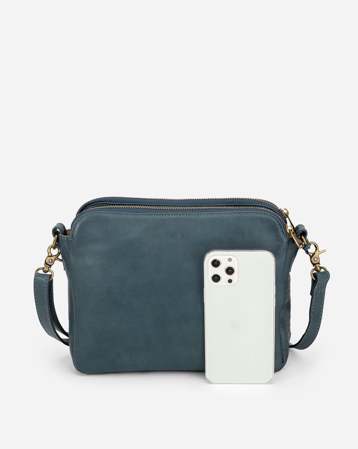 Jovie - Sleek Three - Layer Crossbody Bag - Barbara & Late Benjamin