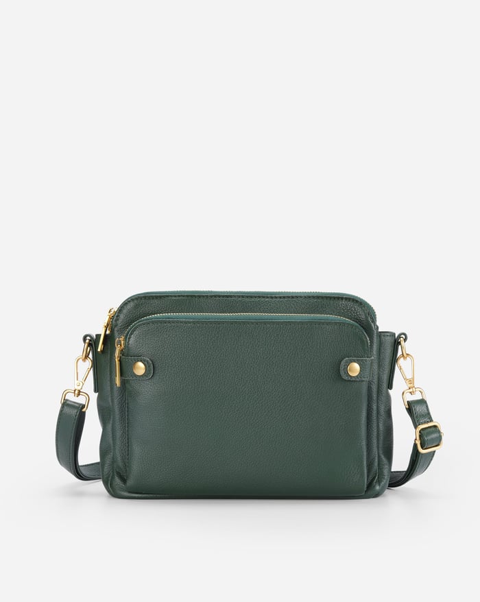 Jovie - Sleek Three - Layer Crossbody Bag - Barbara & Late Benjamin