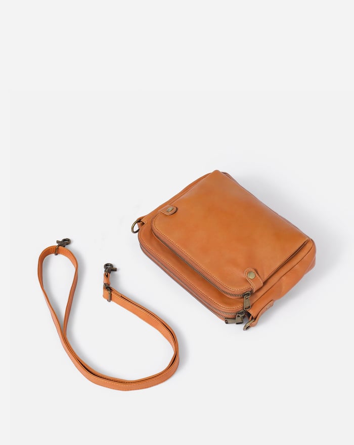 Jovie - Sleek Three - Layer Crossbody Bag - Barbara & Late Benjamin