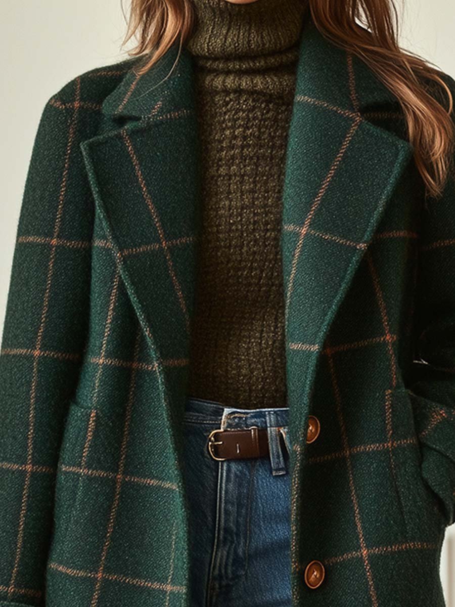 Fiona | Classic Check Coat