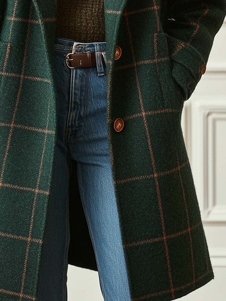 Fiona | Classic Check Coat
