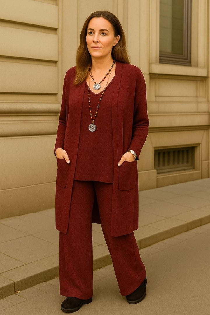 Julia Cardigan, Top & Pants