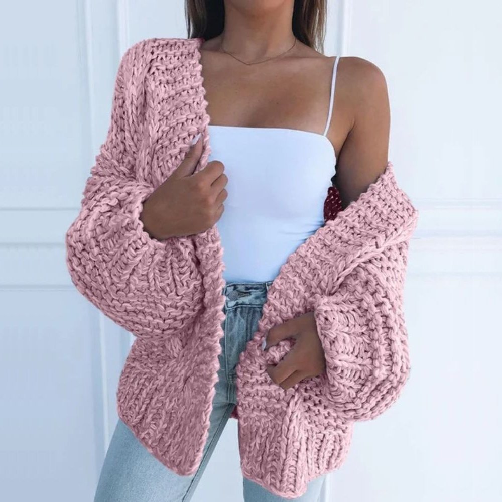 Eleanor | Chunky Knit Relaxed Cardigan