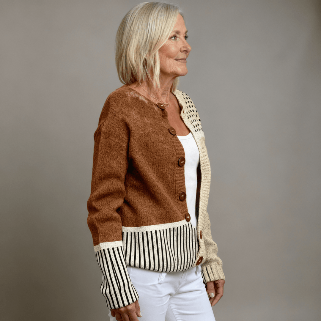 Lana | Polka Dots Cardigan - Barbara benjamin new york